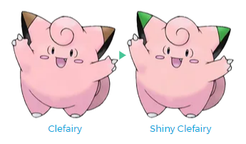 shiny clefairy