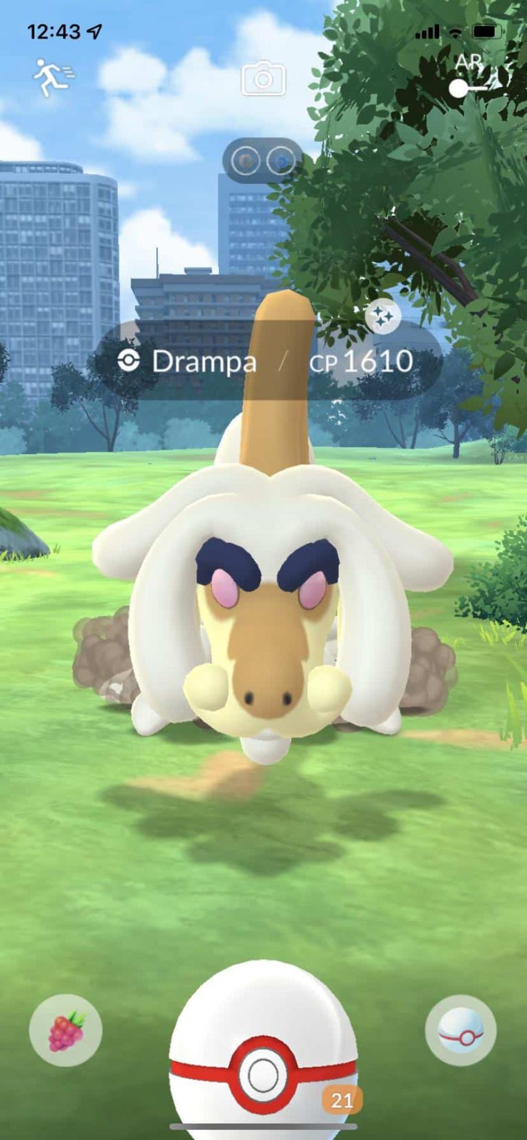 Hoe je een shiny Drampa kunt krijgen in Pokémon GO
