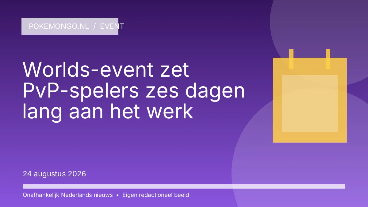EVENT: Worlds-event zet PvP-spelers zes dagen lang aan het werk