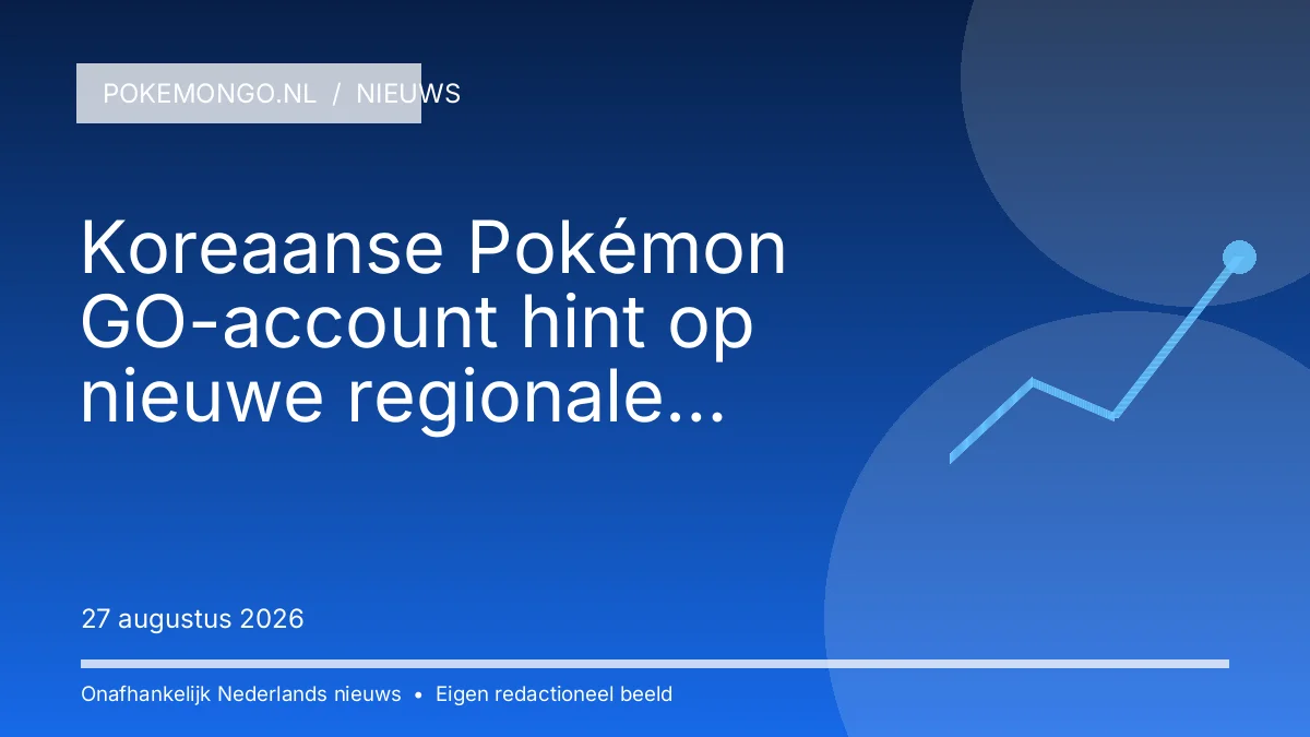 NIEUWS: Koreaanse Pokémon GO-account hint op nieuwe regionale Pikachu, maar details ontbreken